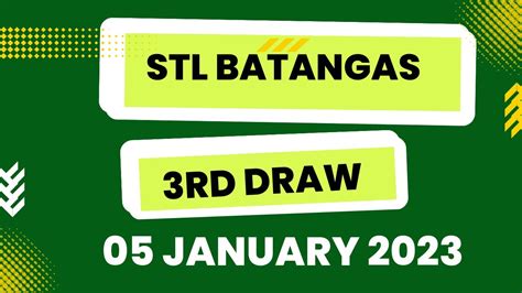 stl batangas 3rd draw result today 8pm|STL RESULTS TODAY .